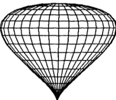 Fig. 4. Tapered superquadric ellipsoids. 