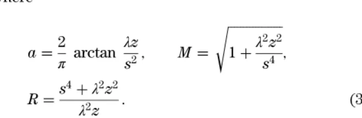 Fig. 1. Truncation of ^ G σ x ; σ z  in the σ z - σ x plane.