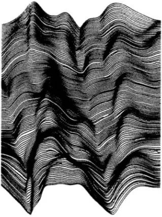 Figure  1.5  Early  topography  image  taken  by  one  of  the  first  probe  microscopes  (Topografiner) [26]