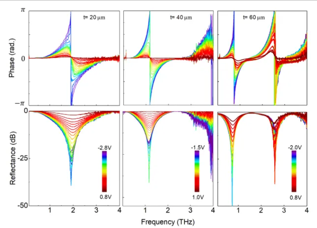 Figure S2 in the supporting information shows the  Fermi energy shift of graphene with respect to applied  voltage