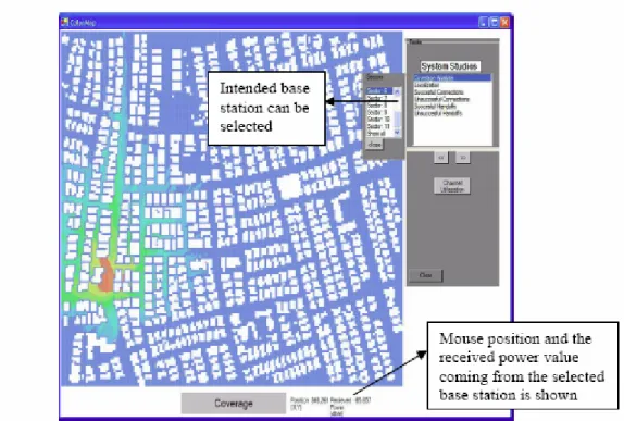Figure 3.3: Coverage map snapshot 