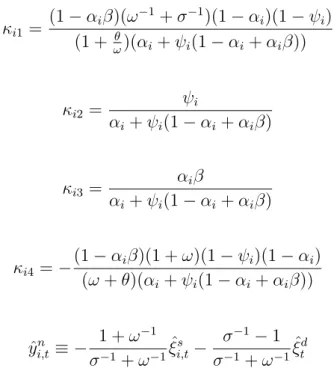Table 1 shows the values of the degree of persistence when the degree of nom-