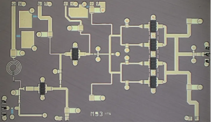 Fig. 4. Source and load impedances seen by each stage transistors.