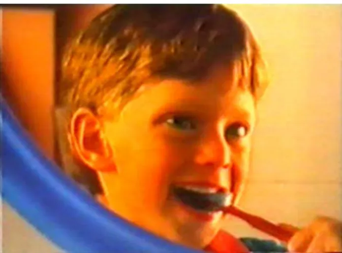 Figure 13. Signal Plus Jel (1988) – Children have fun during brushing their teeth 