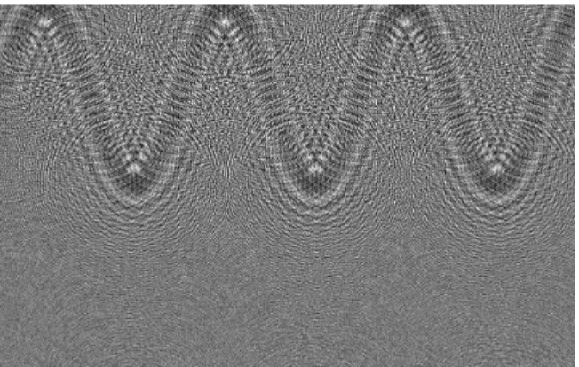 Fig. 15.21. Computed hologram of the object shown in Fig. 15.20 created by (15.7) for a LCoS SLM