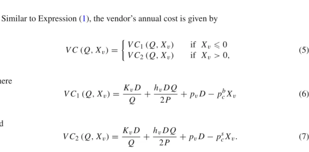 Table 2 Problem parameters and decision variables under the cap-and-trade policy