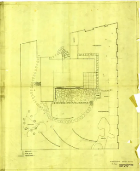 圖 10  阿爾托自宅配置平面。來源 : Alvar Aalto Foundation, 84/62 。