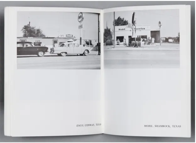 Figure 1. Ed Ruscha. Twentysix Gasoline Stations. 1963, 3rd edition 1969. [photo] Retrieved  from:  http://www.tate.org.uk/about/projects/transforming-artist-books/summaries/edward-ruscha-twentysix-gasoline-stations-1963 