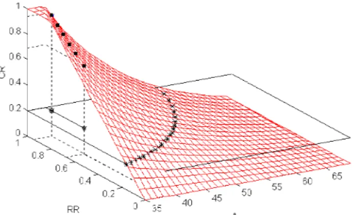 Fig. 1. CR, RR and A con® gurations for minimizing the intertem-