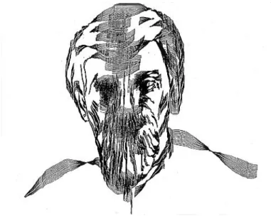 Fig. 1. Sine Curve Man (1967) by Charles Csuri 