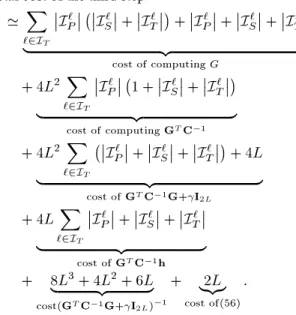 Table I shows the cost of different approaches (considering the leading terms) for a fully connected network.
