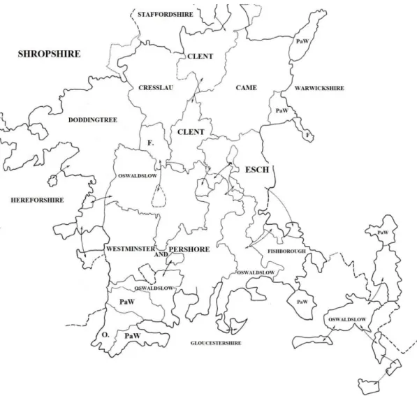 Figure 3 Worcestershire Hundreds 166
