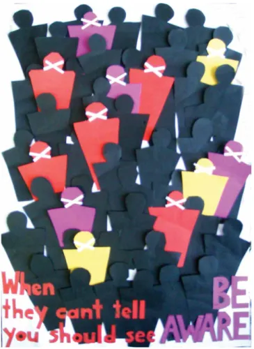 Figure 4. Poster with affective content, designed by S17.