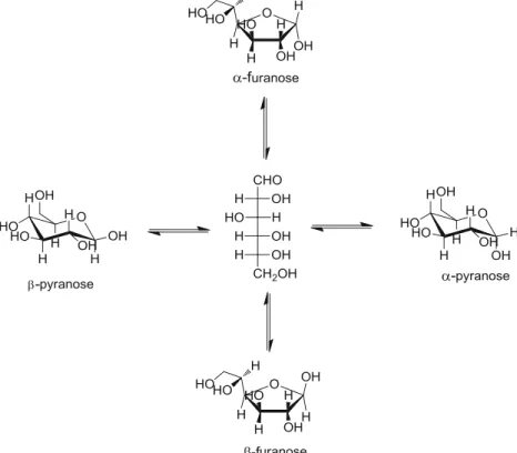 Fig. 1 Anomerization of glucose