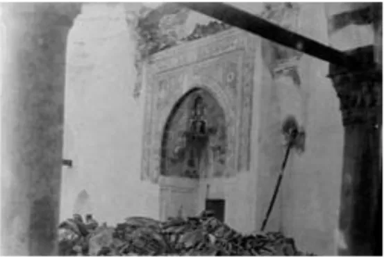 Şekil 2.8: 1898 Balıkesir depreminde zarar gören Zağnos Paşa Cami [33]