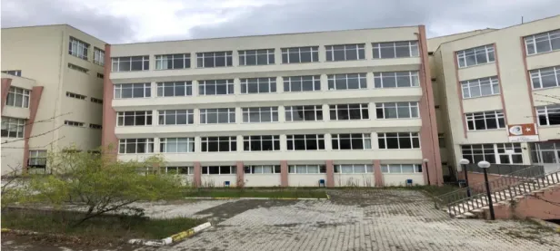 ġekil 4.4: D blok ön cepheden görünüş 