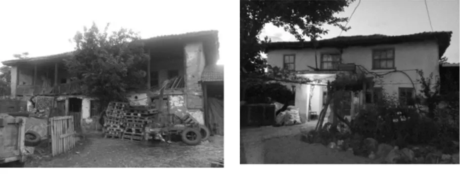 Fot.  5.  Halalca‟daki  eski  evlerden  bir 