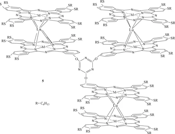 Fig. 1. Chemical structure of material.