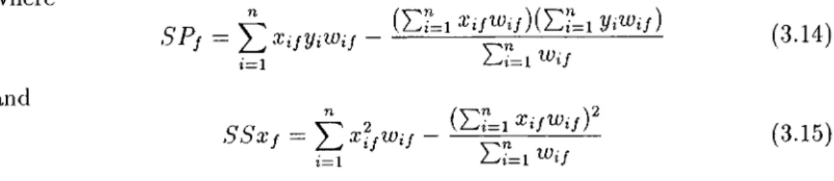 Figure  3.2.  Approximations  for  Feature  Projections
