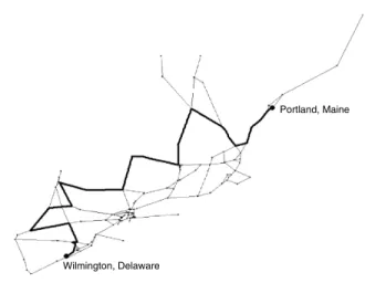 Figure 7 Efﬁcient Solution to the No-Wait Model for Trip Duration of 1,690 Minutes