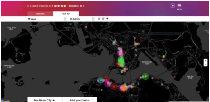 Figure 15: A screenshot from NEONSIGNS.HK 