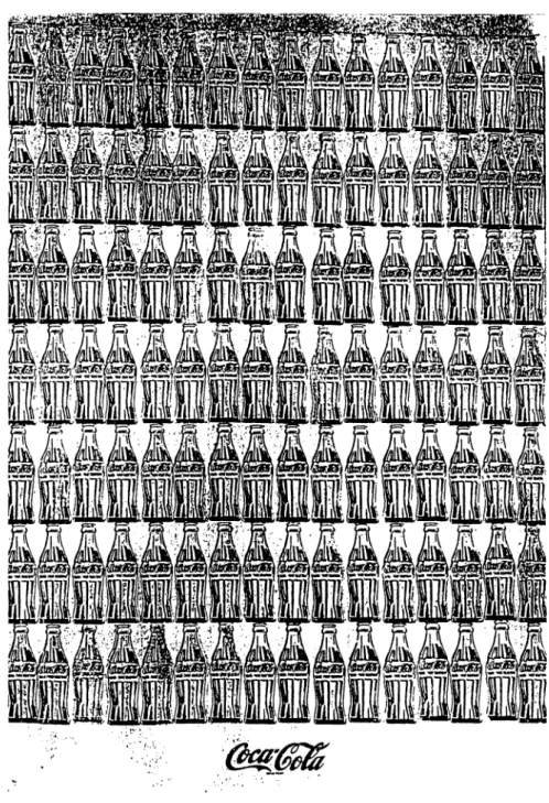 Fig.  4  A.  Warhol,  "Green Coca-Cola  Bottles",  1962.
