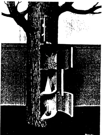 Fig.  8  R.  Magritte,  "L'Arbre  savant",  1934.