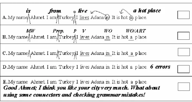 Figure 1: Feedback Types 