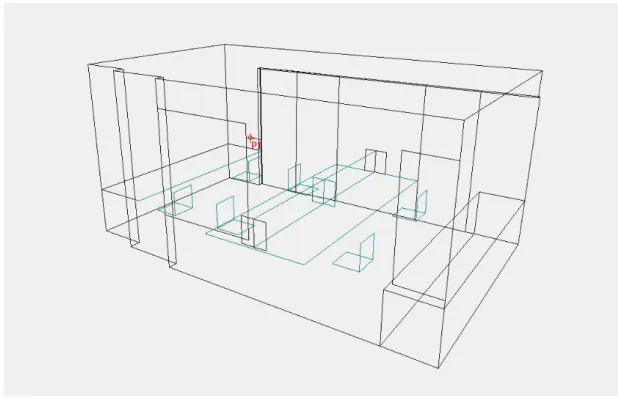 Figure 11: ODEON 3D perspective of Öncüoğlu + ACP Architects (Office E). 