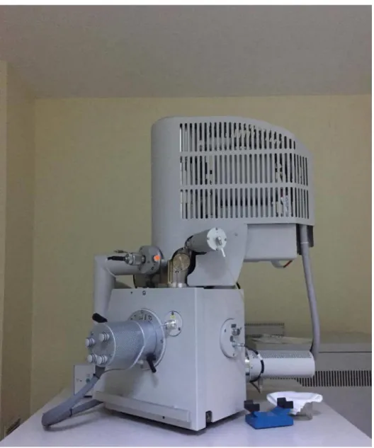 Figure  2.3  FEI  Quanta  200  FEG  SEM  used  for  the  experiments  presented  in  this  thesis