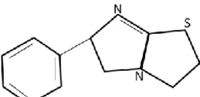Figure 2: Chemical structure of levamisole. Adapted from (Roberts, IPCS INCHEM)