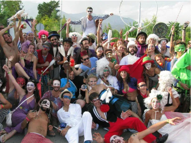 Figure 1. J-Fest Parade in the Village Centre - 2012 