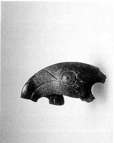 Figure 17: A bird head shaped equipment found in KL (Takahama, 1999: 178, Fig. 