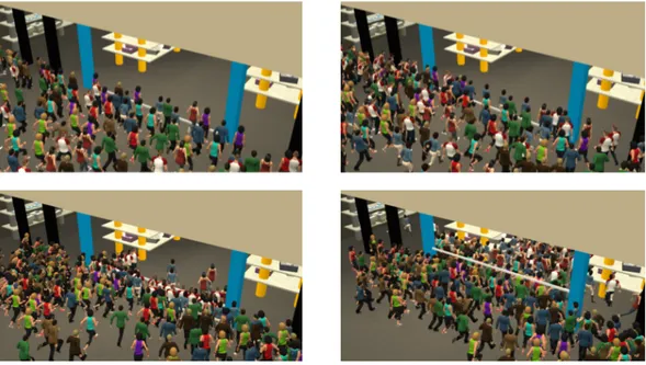 Figure 5.8: Virtual simulation of Black Friday incident.