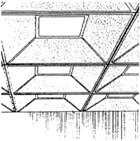 Figure 3.18 Vaulted ceiling system (Harris et.al., 1991,  p.126).