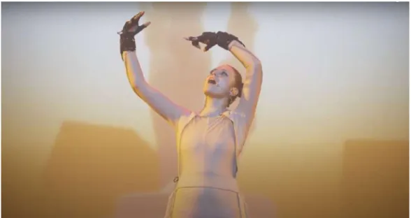 Figure 15: Performance of the electronic musician Chagall Ivory/Wintana,  Eindhoven, Netherlands, 2020 