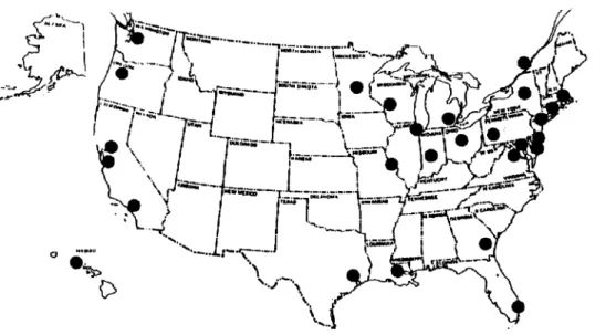 Figure II.  States with Turkish American Organizations