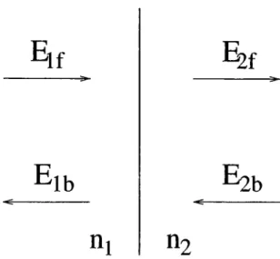 Figure  3.1:  Electric  fields  at  the  interface