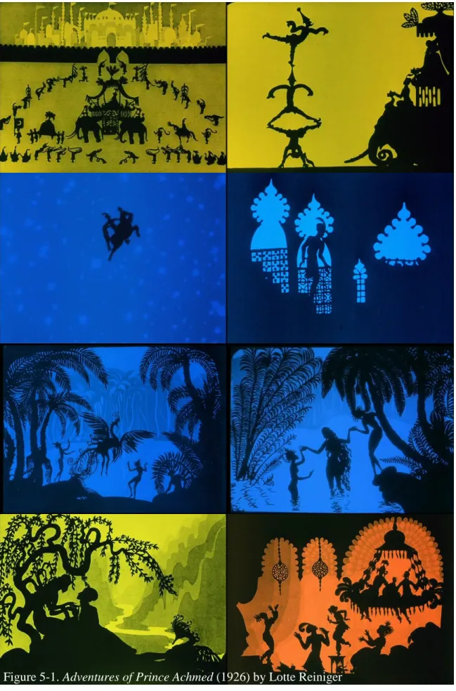 Figure 5-1. Adventures of Prince Achmed (1926) by Lotte Reiniger 