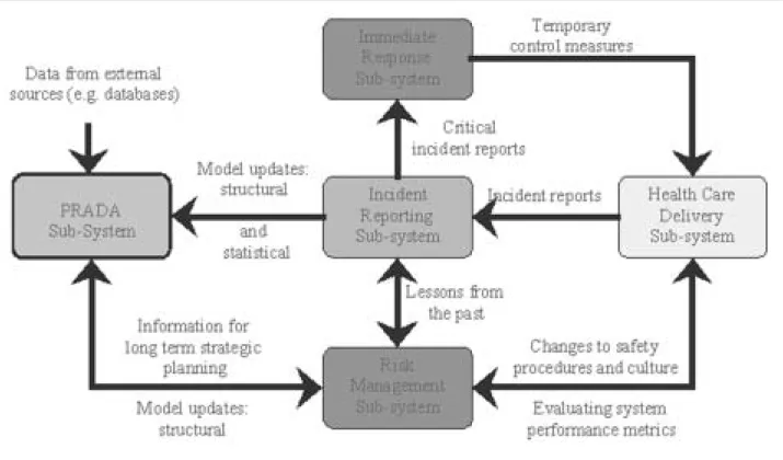 FIGURE 1: Integrated risk management approach (PRADA: Probabilistic risk and decision analysis)