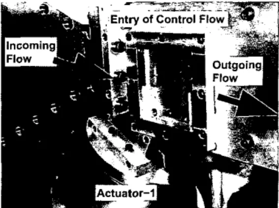 Figure  1:  A  general vicw of  the experiniciital facility. 