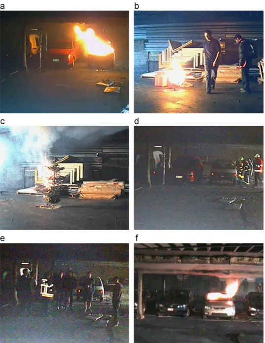 Fig. 15. Evaluation test set of ﬁre and non-ﬁre experiments.