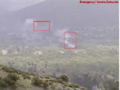 Figure 1: A snapshot from the test of the ADF based system. 