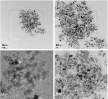 Table 2. EDX data of synthesized nanoparticles.