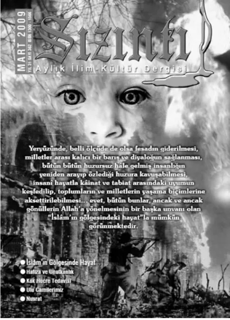 FIGURE 5.3. Cover of Sızıntı, March 2009.