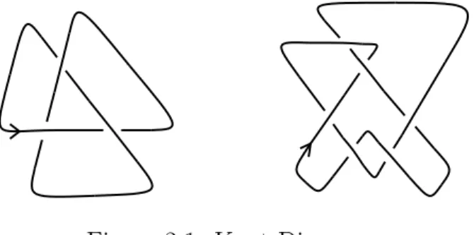 Figure 2.1: Knot Diagrams