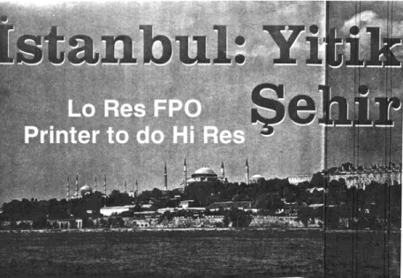 Figure 8. “Istanbul: The Lost City.” Nehir, no. 18, March 1995, 16