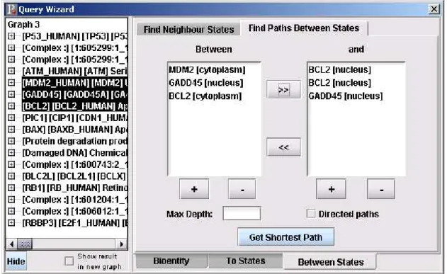 Figure 3.6: Find Paths Between States Dialog