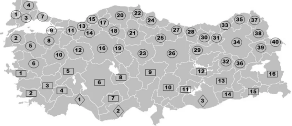 Fig. 4 Layout of the large scenario