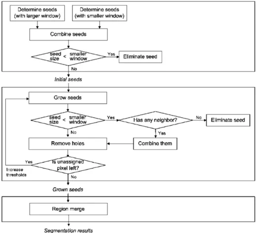 Fig. 4. A schematic of the proposed region-growing method.